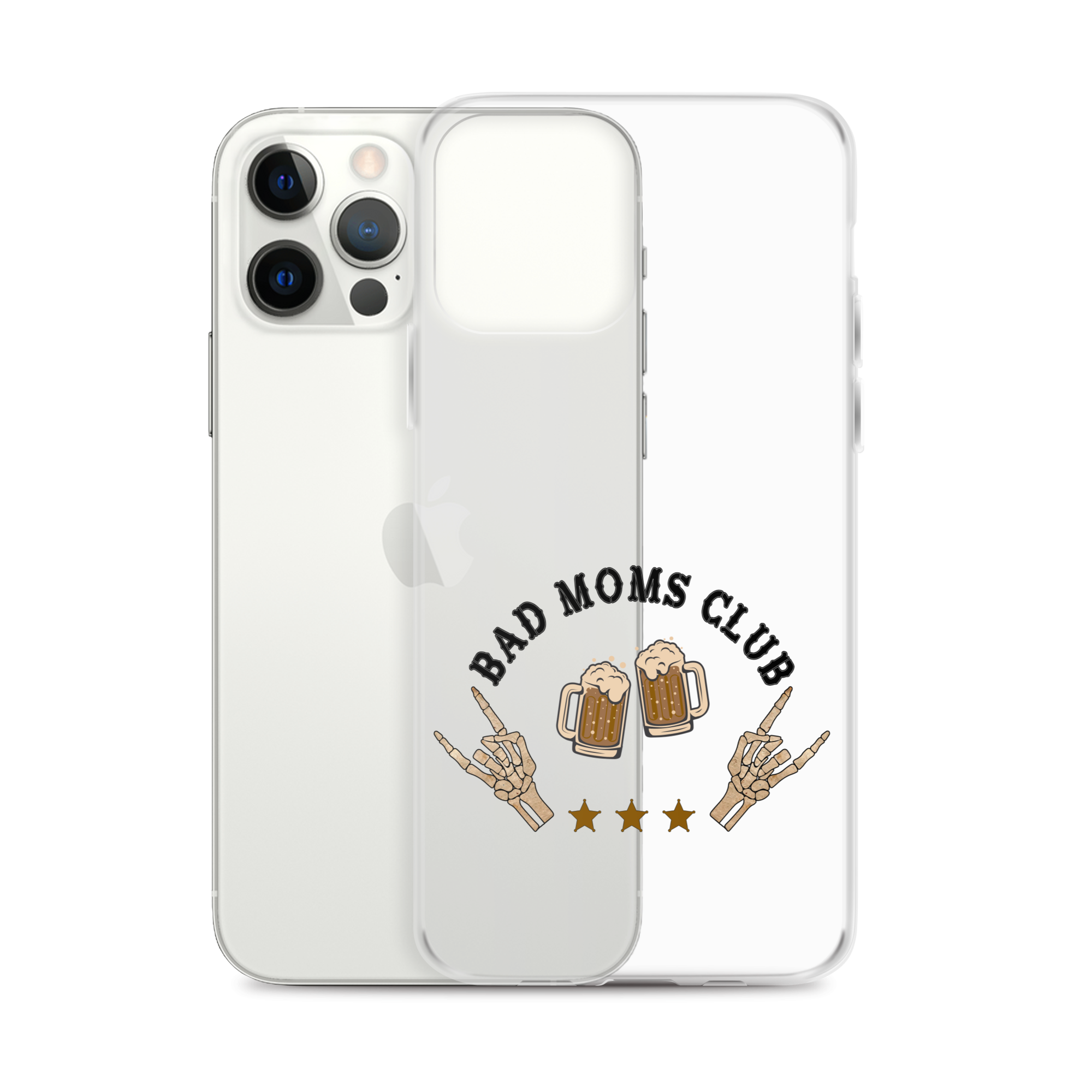 Bad Moms Club Clear Case for iPhone®