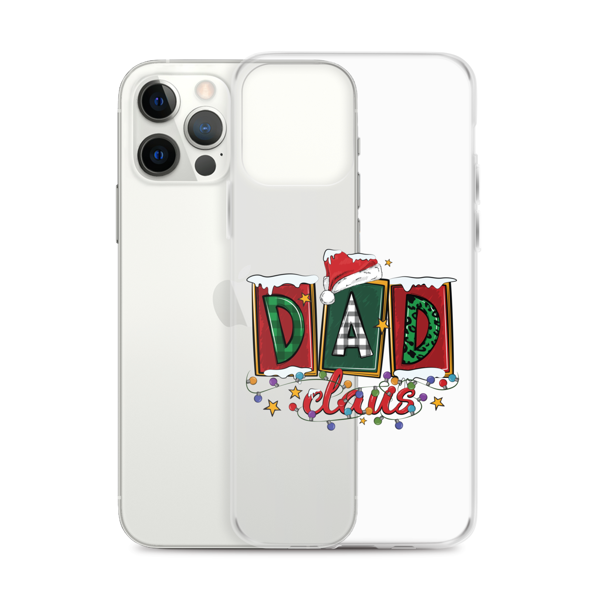 Dad Claus Clear Case for iPhone®