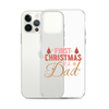 First Christmas As Dad Clear Case for iPhone®