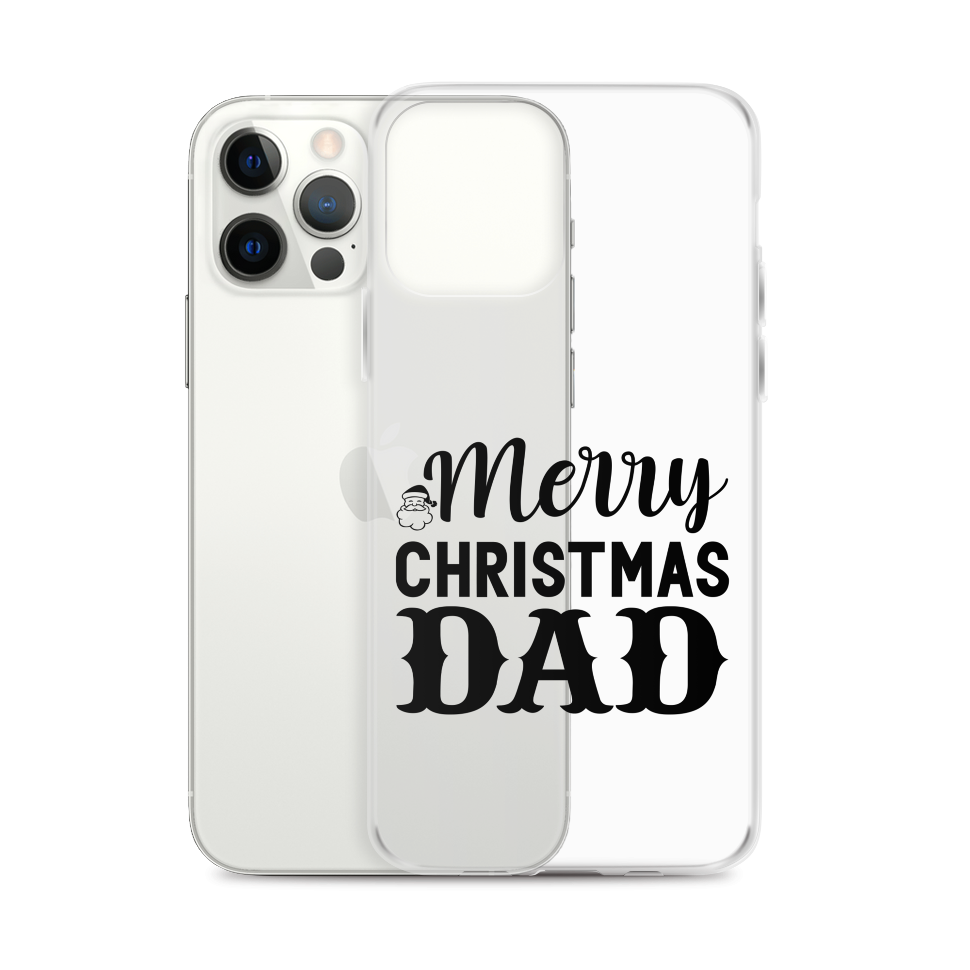 Merry Christmas Dad Clear Case for iPhone®