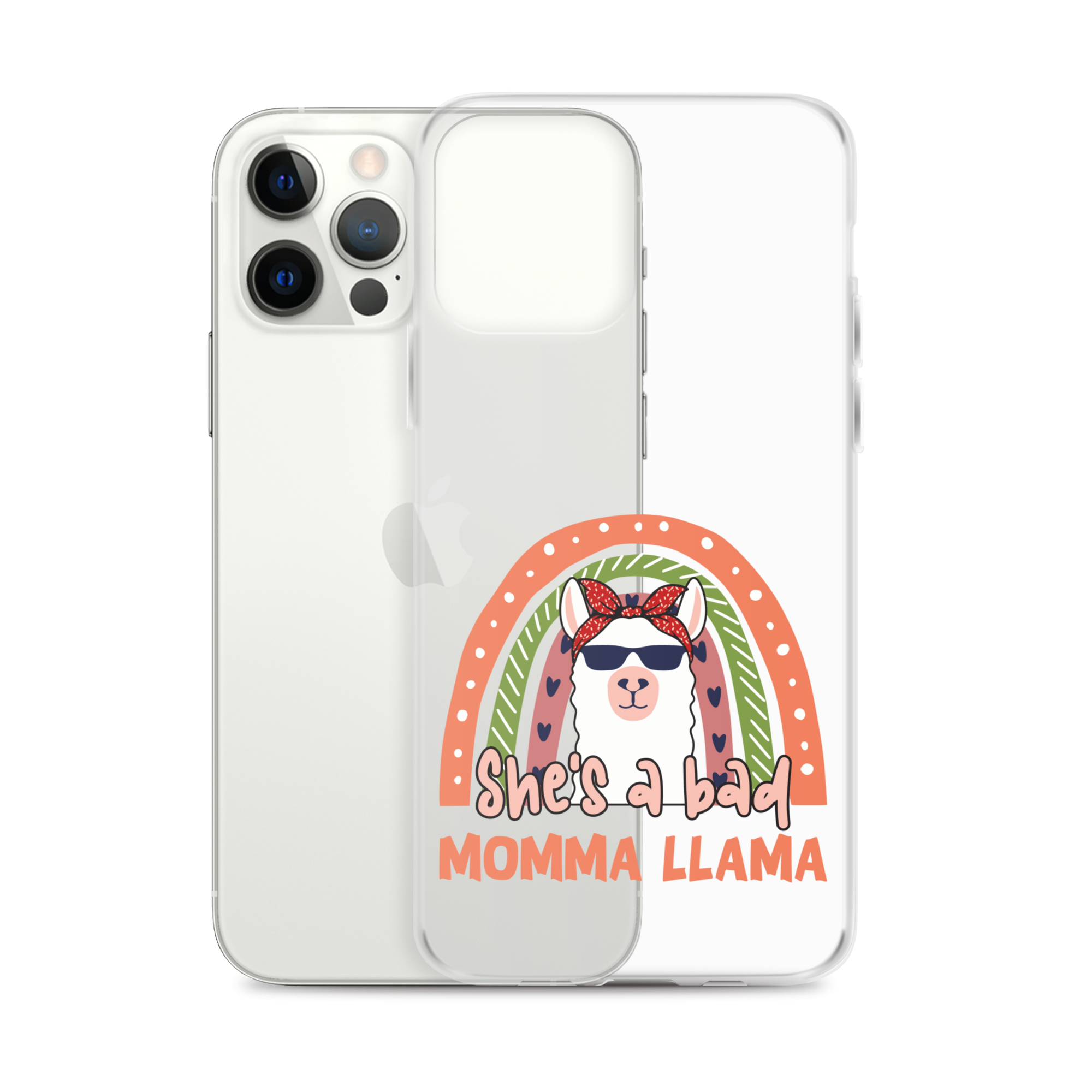 She's A Bad Momma Llama Clear Case for iPhone®