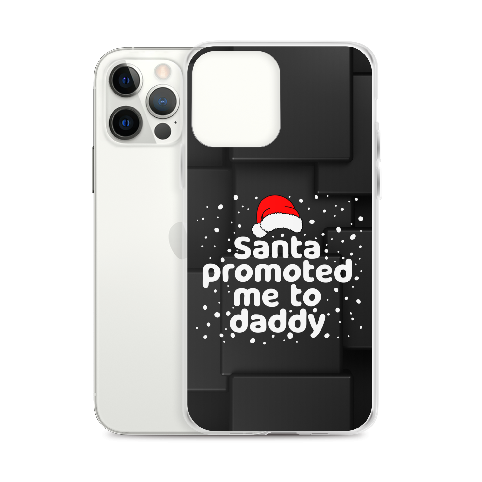 Santa Promoted Me To Dad Clear Case for iPhone®