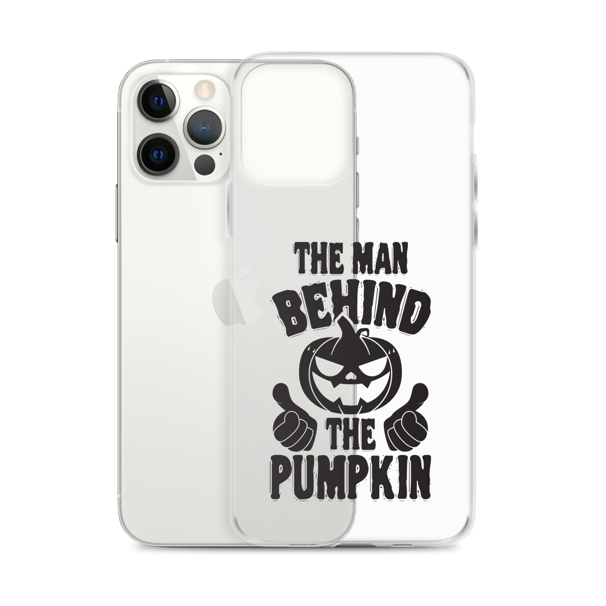 The Man Behind The Pumpkin Clear Case for iPhone®