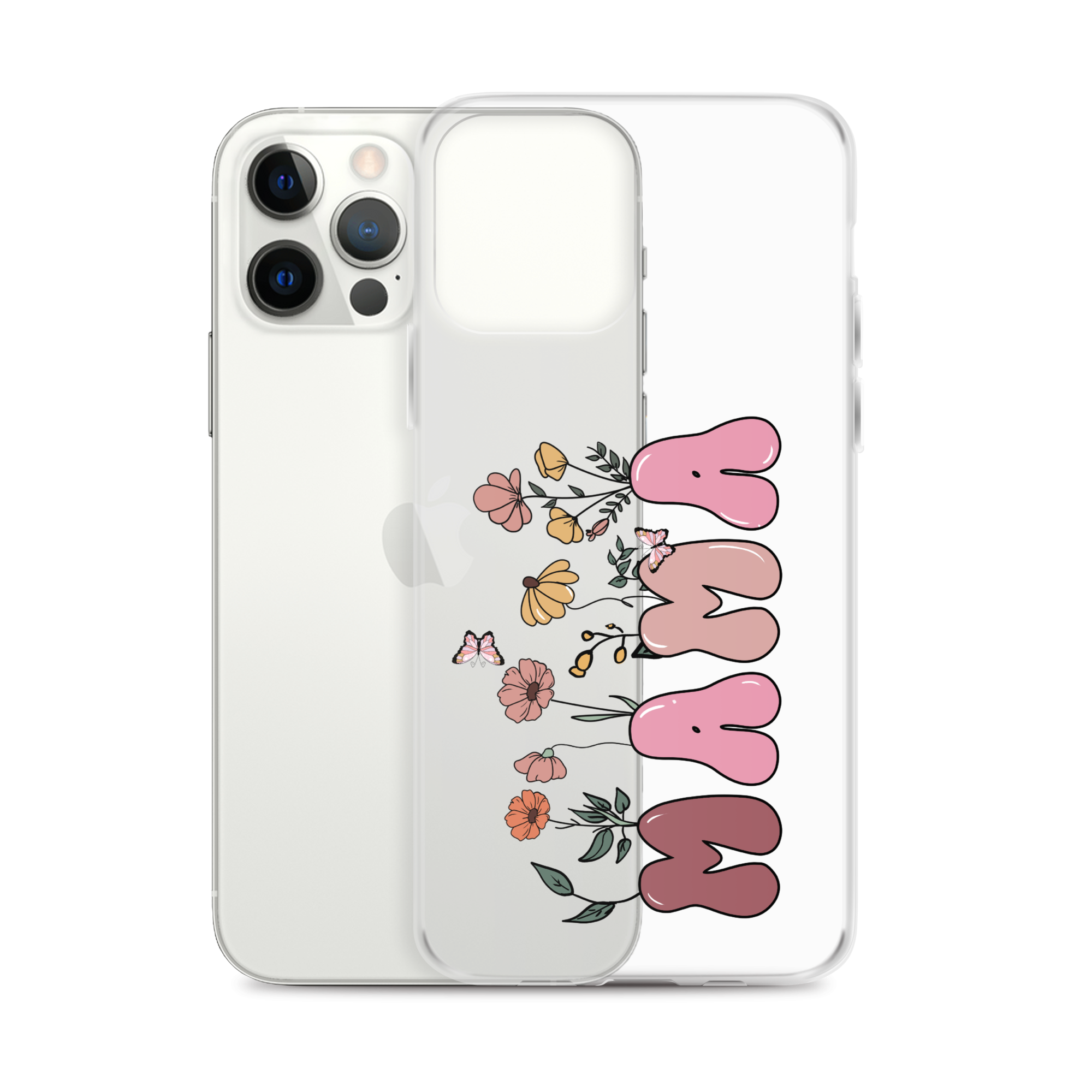 Floral Mama Clear Case for iPhone®