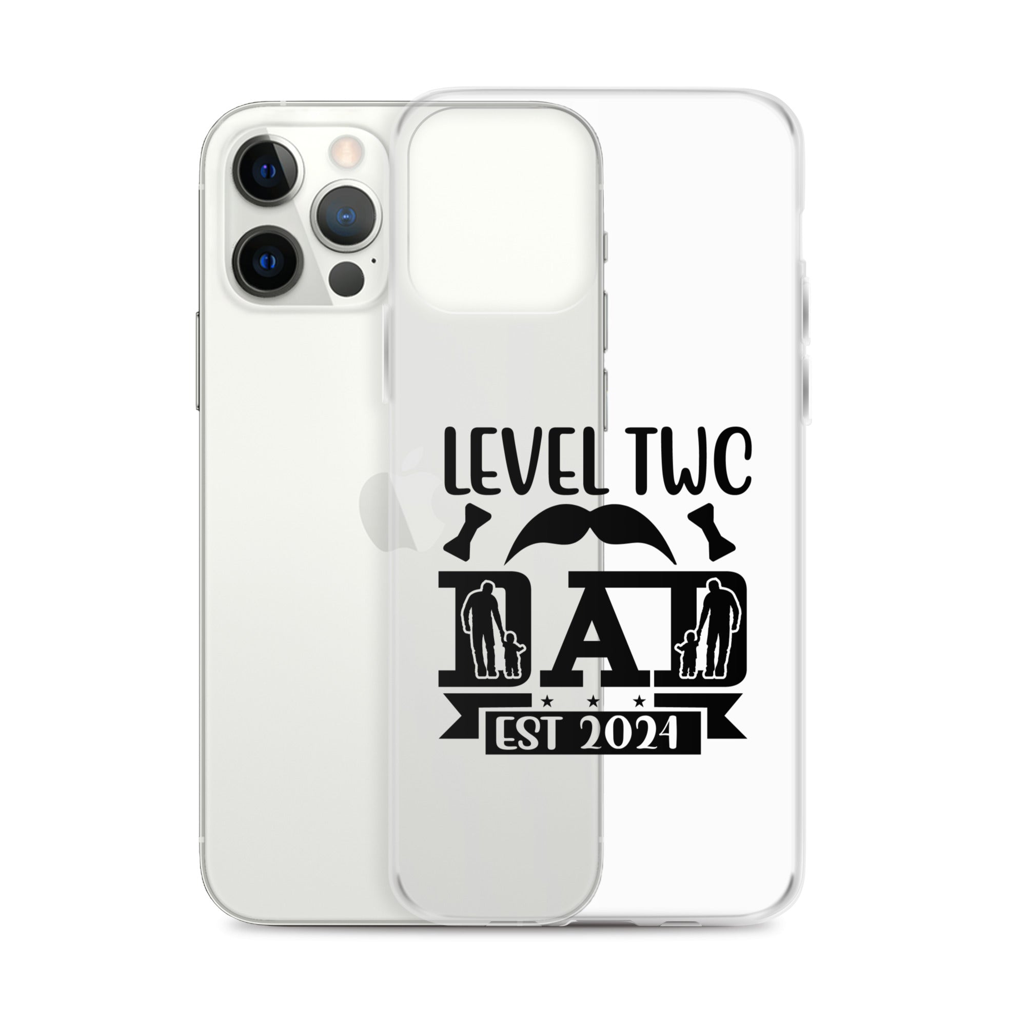 Level Two Dad Est. 2024 Clear Case for iPhone®