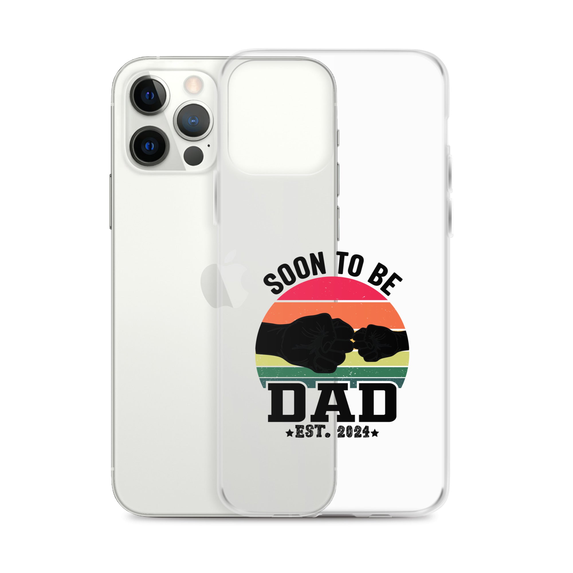 Soon To Be Dad Est. 2024 Clear Case for iPhone®