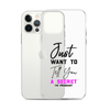 Just Want to Tell You A Secret I'm Pregnant Clear Case for iPhone®