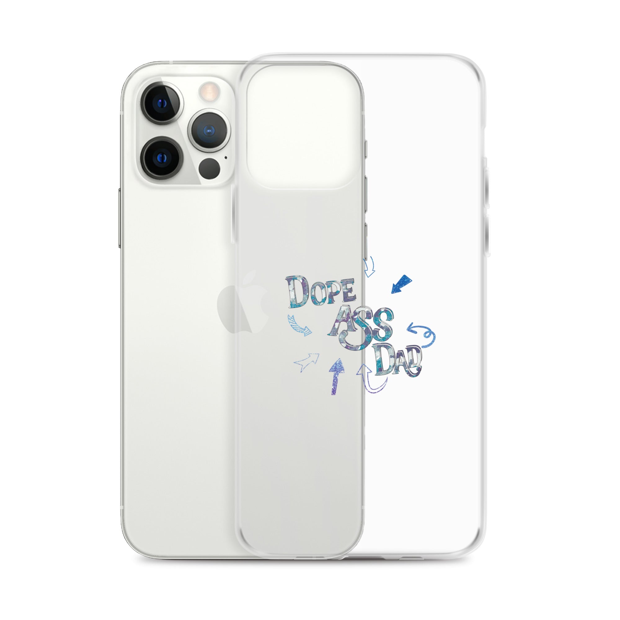 Dope Ass Dad Clear Case for iPhone®