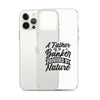 A Father Is A Banker Provided By Nature Clear Case for iPhone®