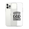 Sawdust Is Dad Glitter Clear Case for iPhone®