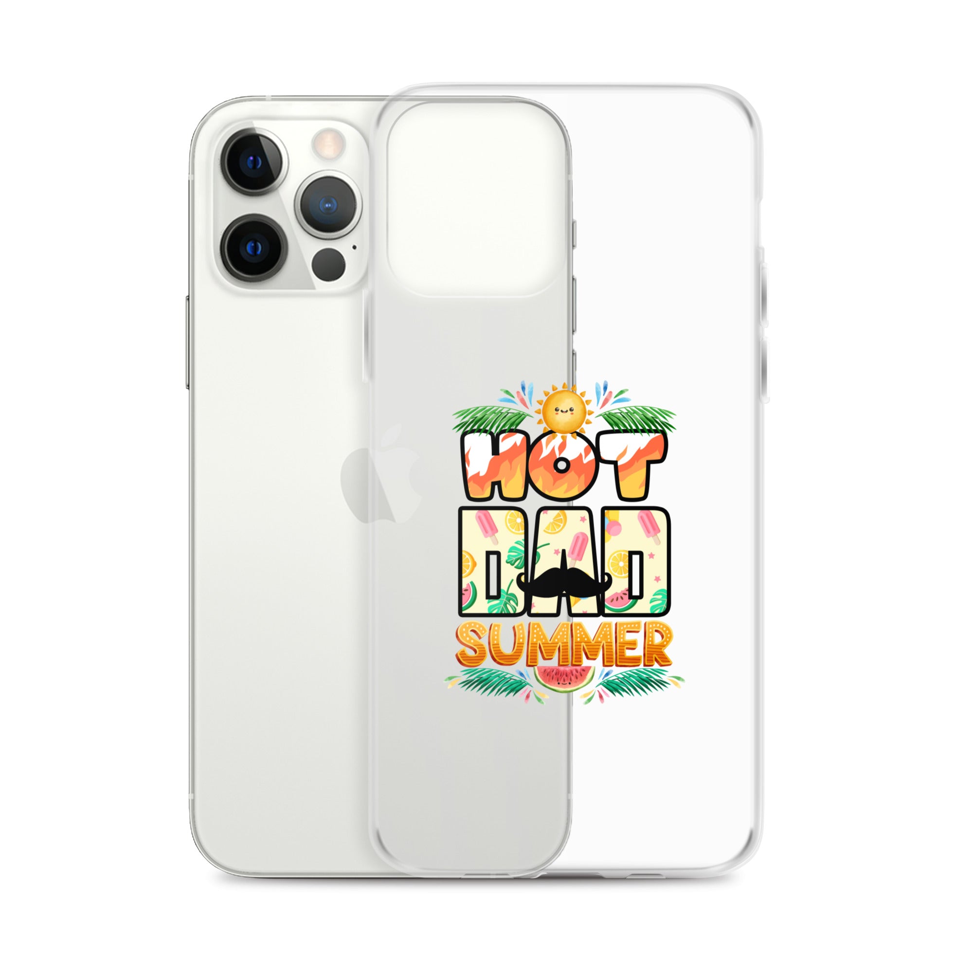 Hot Dad Summer Clear Case for iPhone®