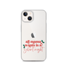 All Mama Wants Is A Silent Night Clear Case for iPhone®