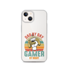 Dad By Day Gamer By Night Clear Case for iPhone®