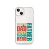 Mentor Dad Friend Teacher Father Clear Case for iPhone®