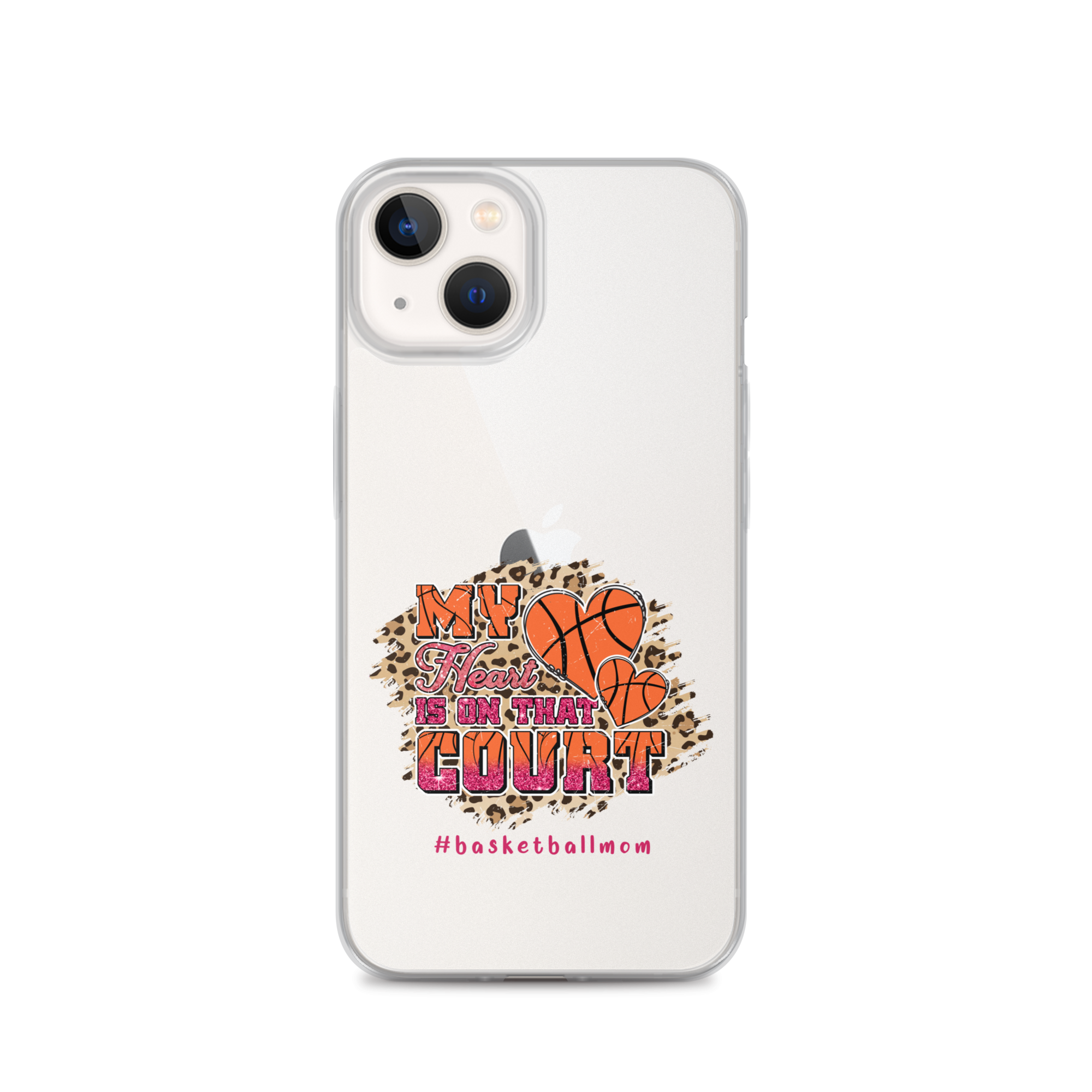 My Heart Is On That Court Clear Case for iPhone®