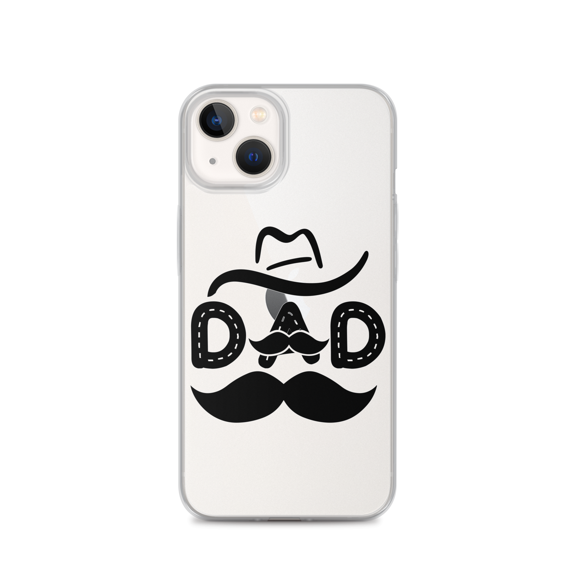 Dad Cowboy Clear Case for iPhone®