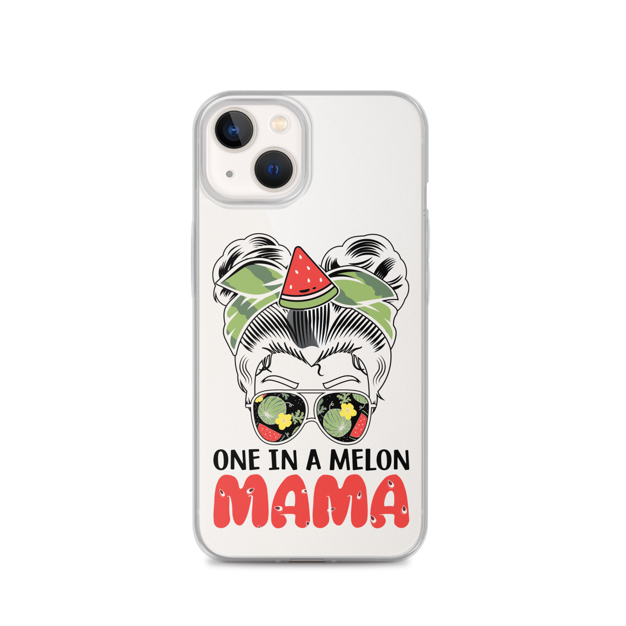 One In A Melon Mama Clear Case for iPhone®