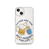 Father And Son Best Friends For Life Clear Case for iPhone®