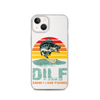 Dilf Damn I Love Fishing Clear Case for iPhone®