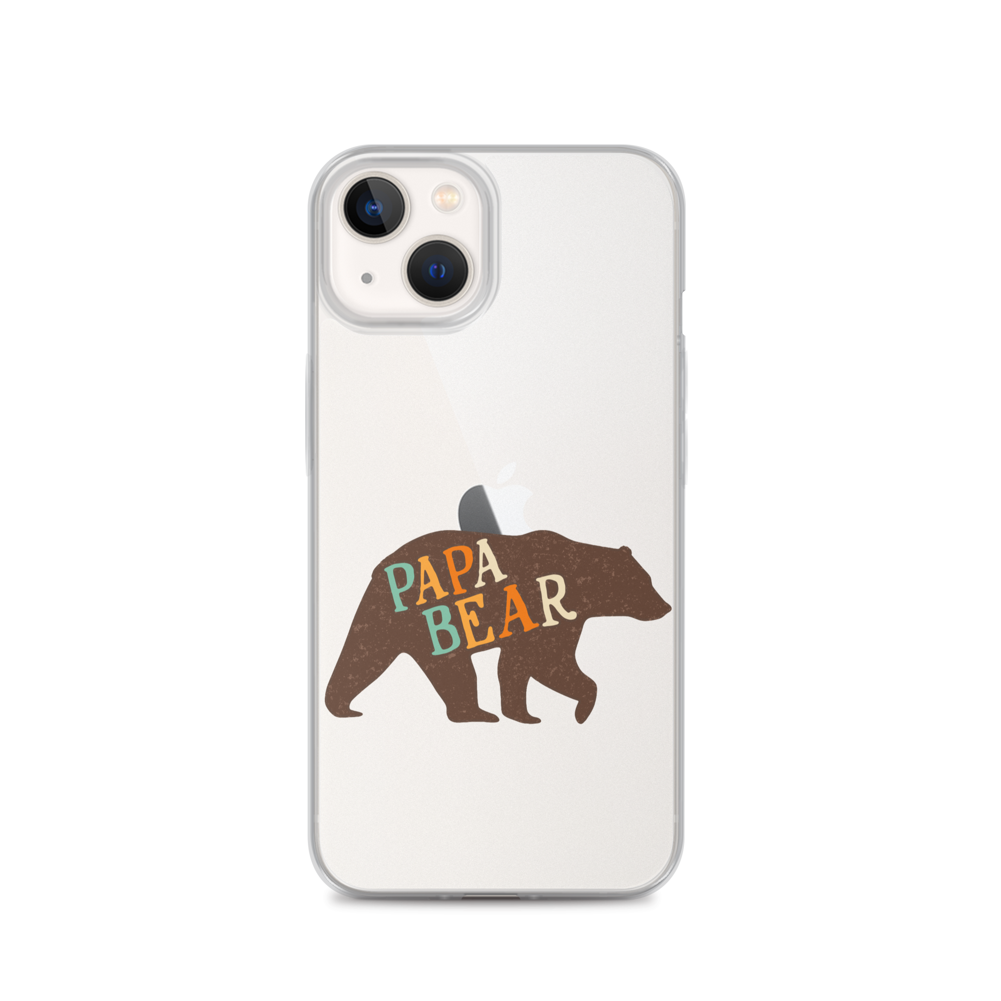 Papa Bear Clear Case for iPhone®