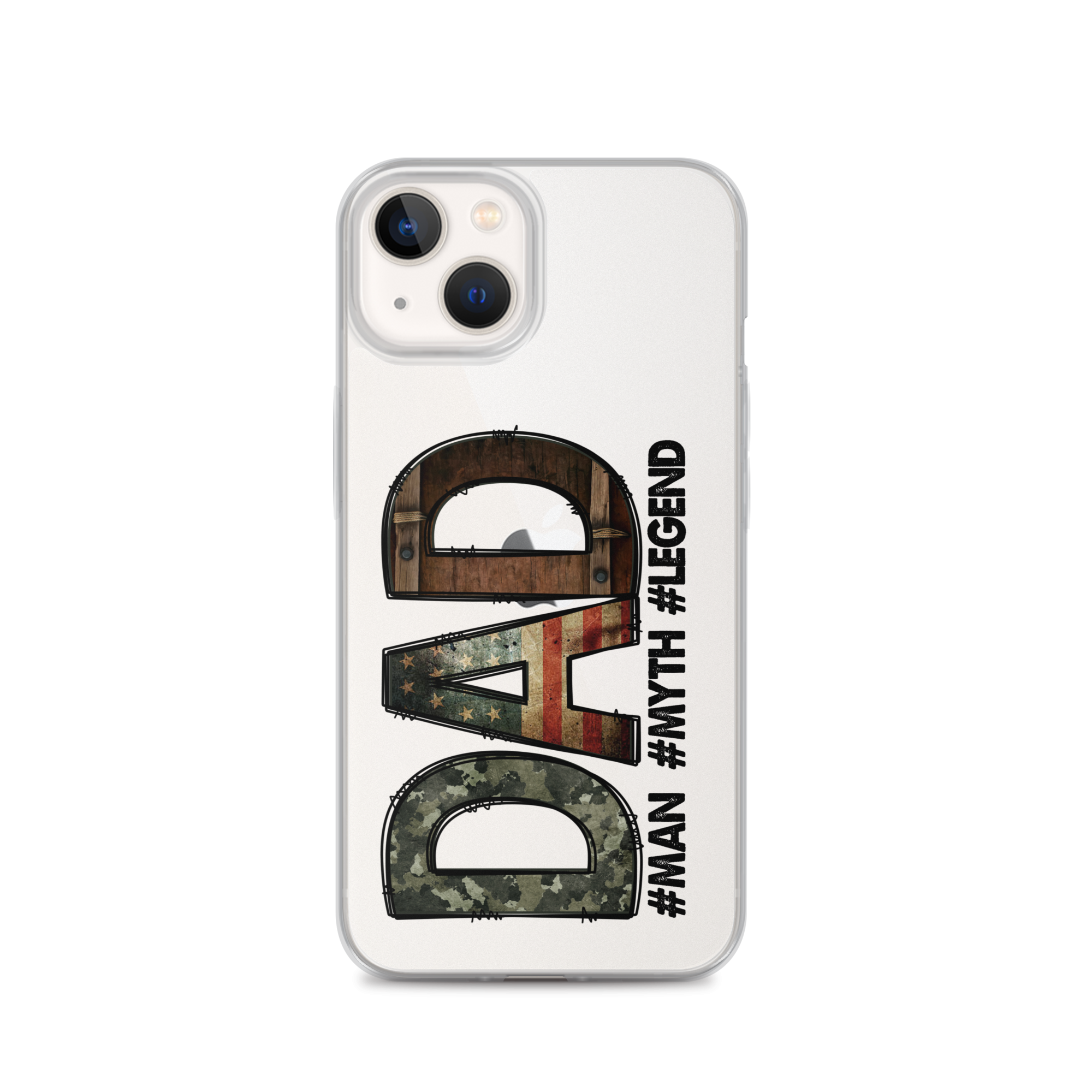 Dad #Man #Myth #Legend Clear Case for iPhone®