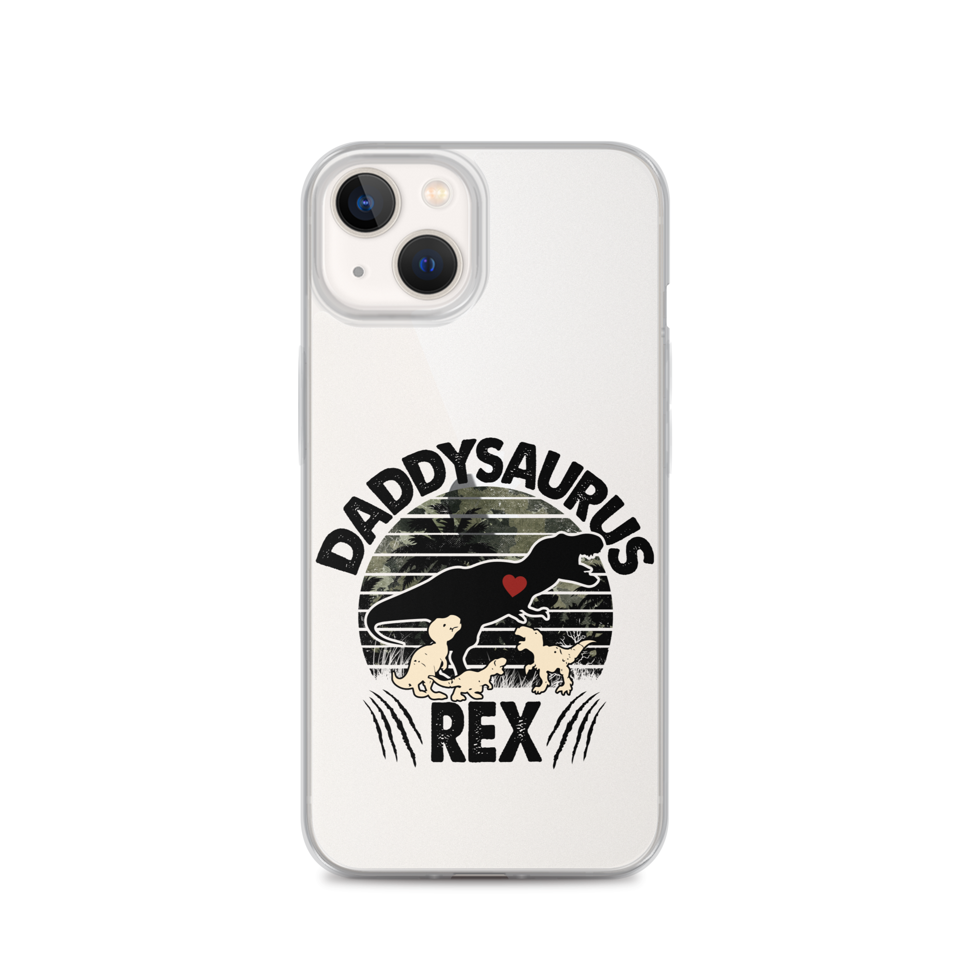 Daddysaurus Rex Clear Case for iPhone®