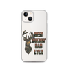 Best Buckin' Dad Ever Clear Case for iPhone®