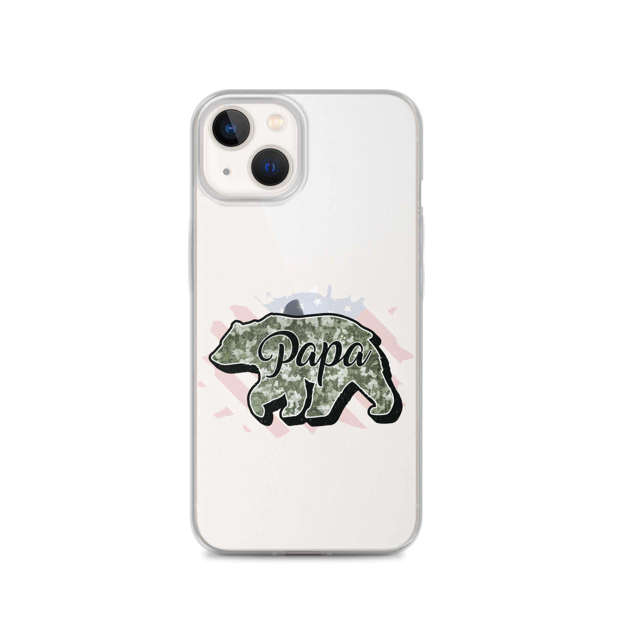 Bear Papa Clear Case for iPhone®