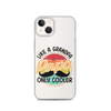 Papa Like A Grandpa Only Cooler Clear Case for iPhone®