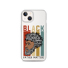 Black Father Matters Clear Case for iPhone®