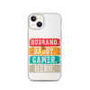 Husband, Daddy, Gamer, Hero Clear Case for iPhone®