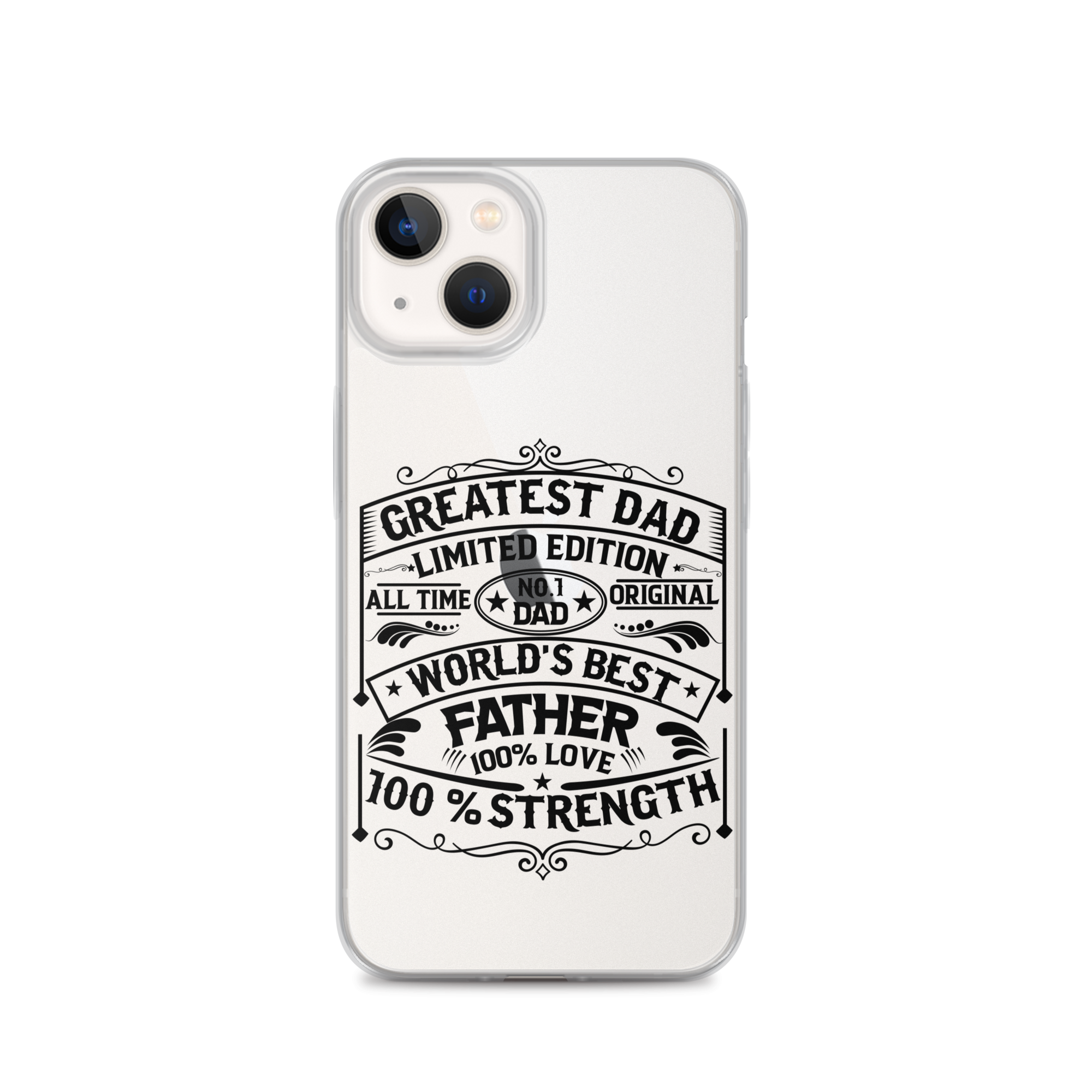 Greatest Dad Limited Edition All Time Clear Case for iPhone®