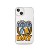 Father's First Day Clear Case for iPhone®