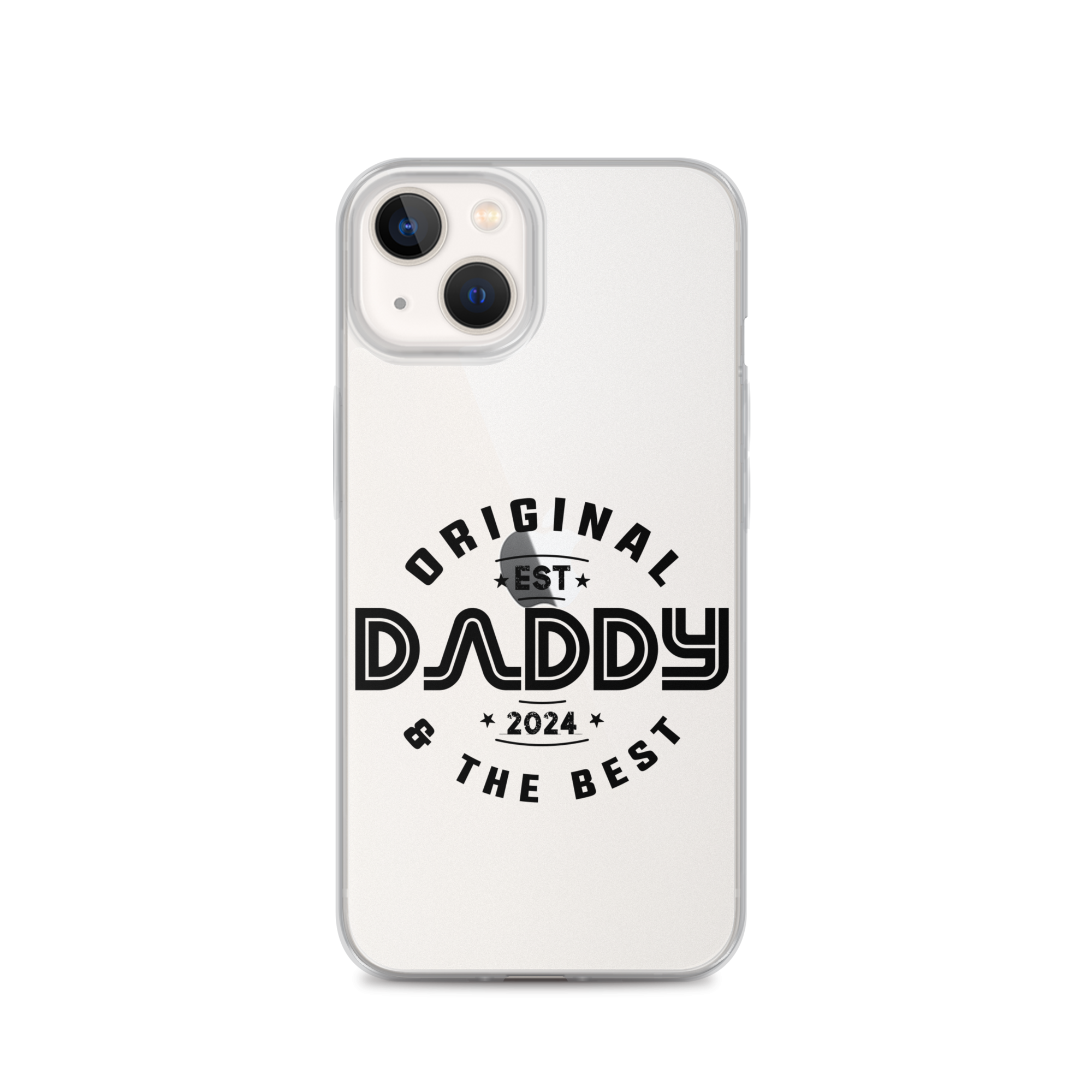 Original And The Best Daddy Establish 2024 Clear Case for iPhone®