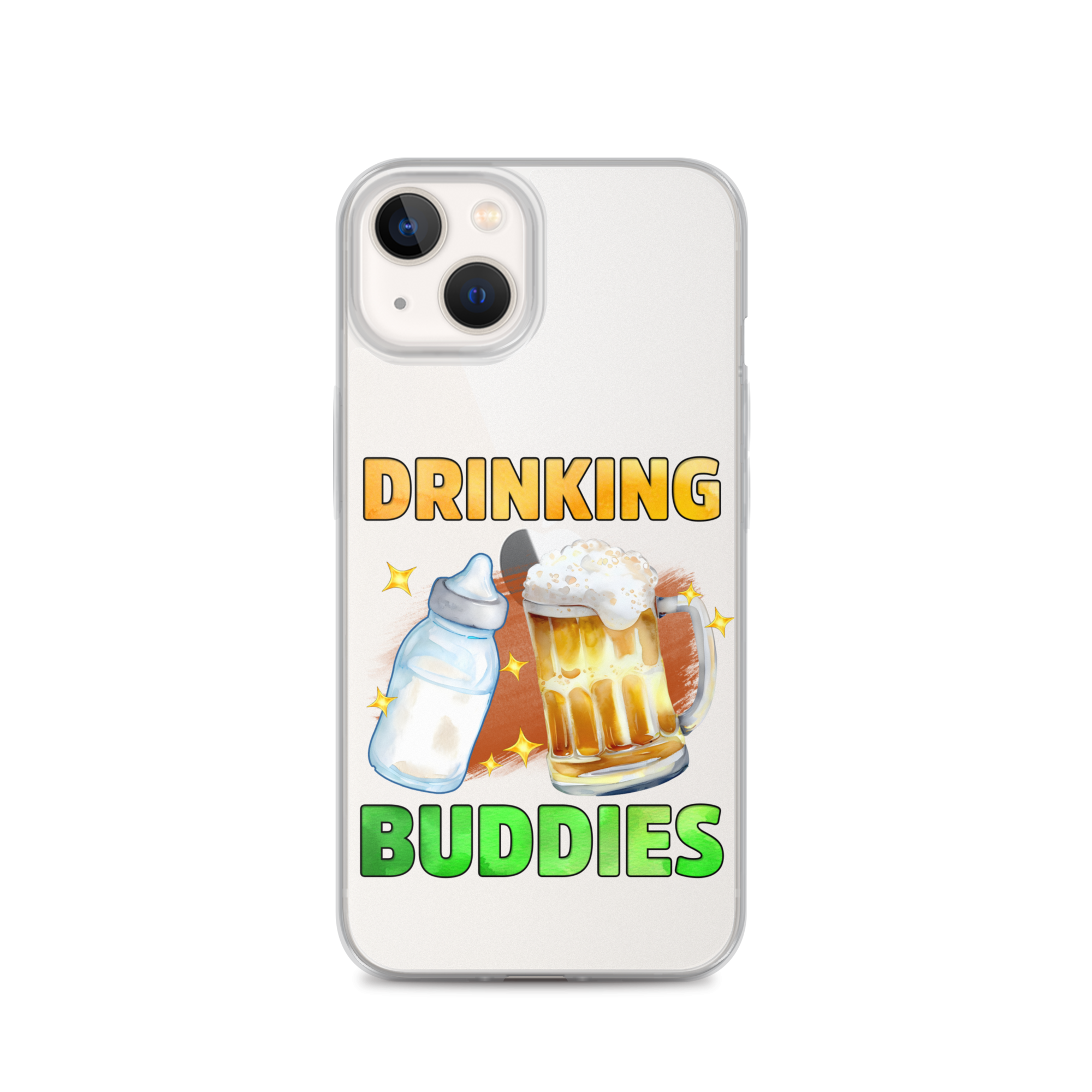 Drinking Buddies Clear Case for iPhone®