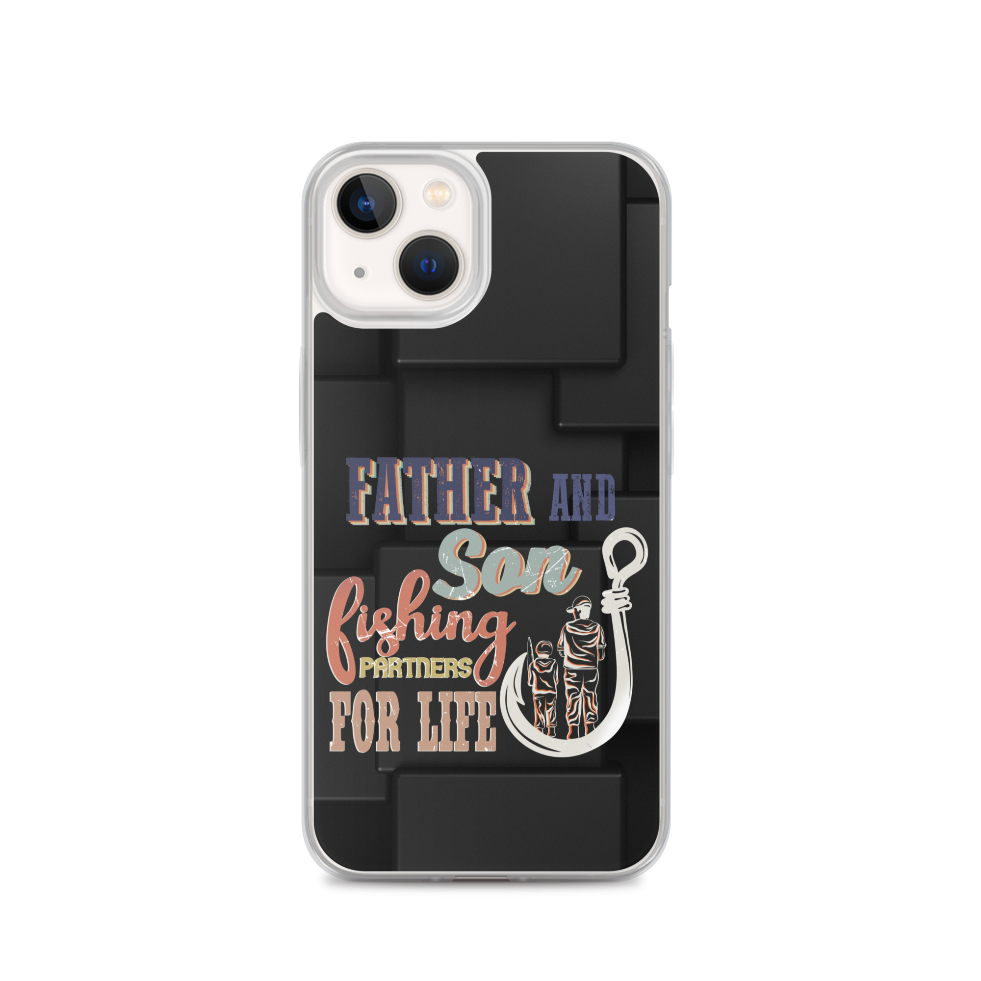 Father And Son Fishing Partners For Life Clear Case for iPhone®