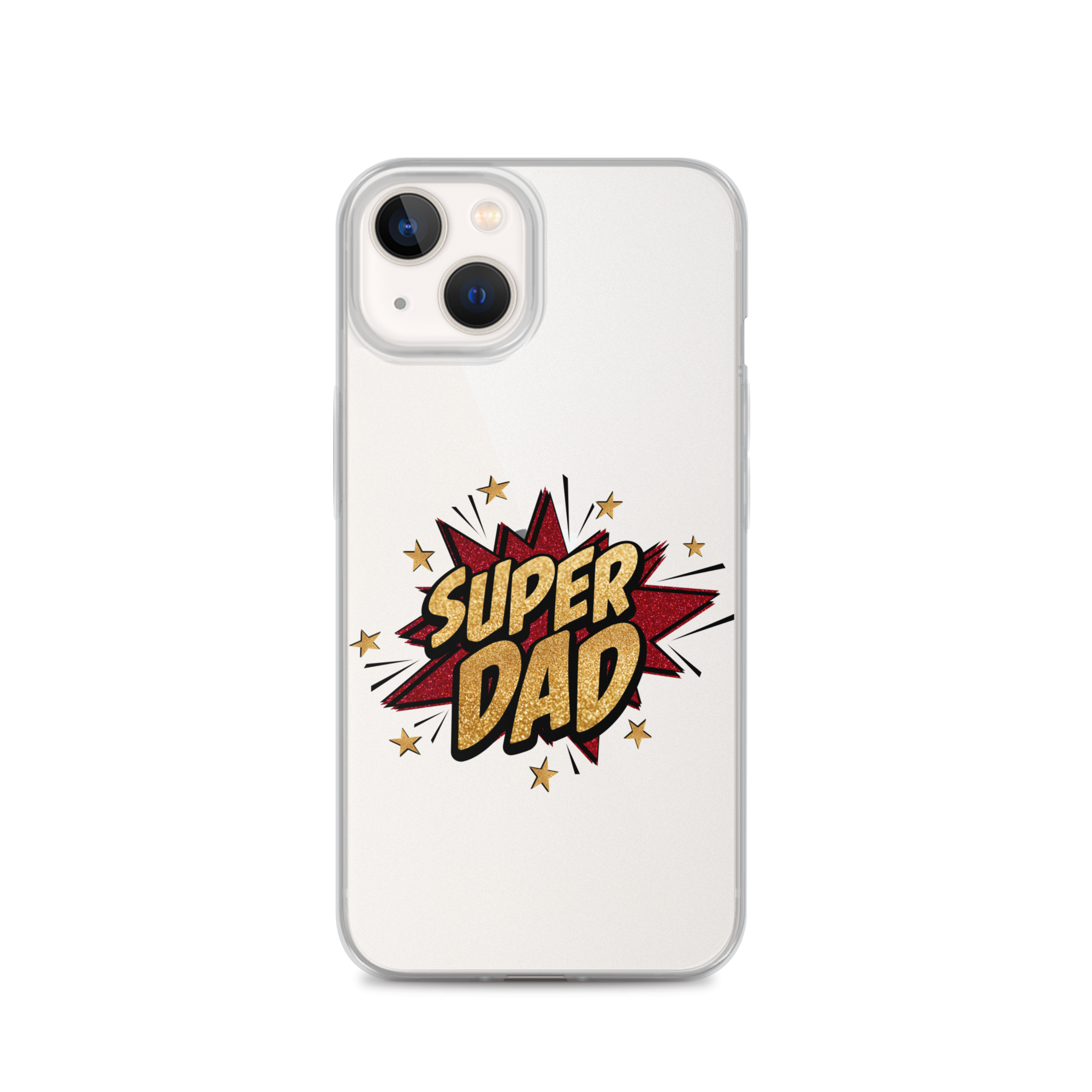 Super Dad Clear Case for iPhone®