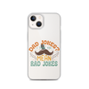 Dad Jokes I Think You Mean You Mean Rad Jokes Clear Case for iPhone®