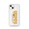 Grumpa Like A Regular Grandpa Only Geumpier Clear Case for iPhone®