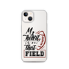 My Heart Is On That Field Clear Case for iPhone®