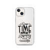 Nap Time Is My Happy Hour Clear Case for iPhone®