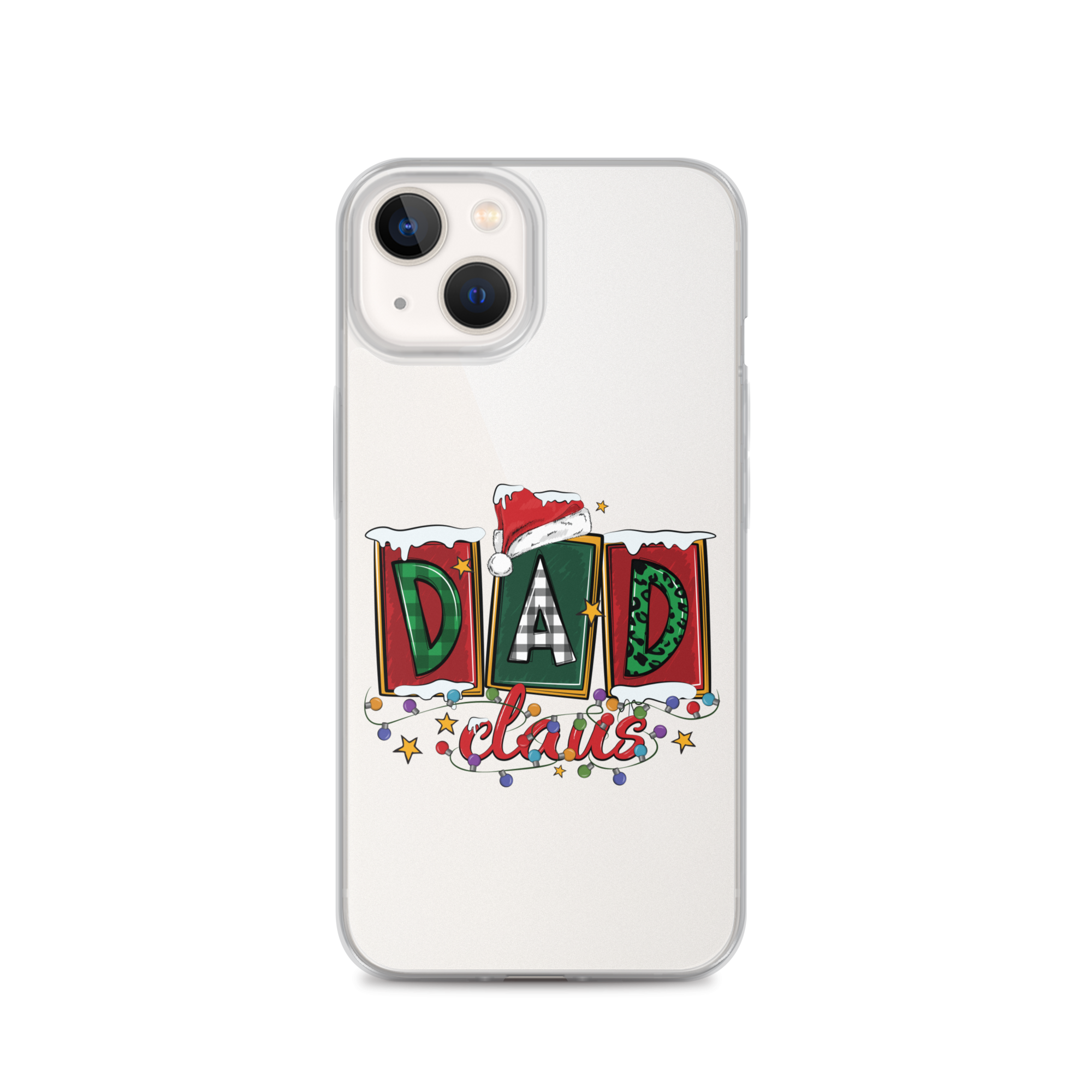 Dad Claus Clear Case for iPhone®