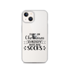 Come On Christmas Daddy Needs New Socks Clear Case for iPhone®