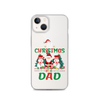 1st Christmas As A Dad Clear Case for iPhone®