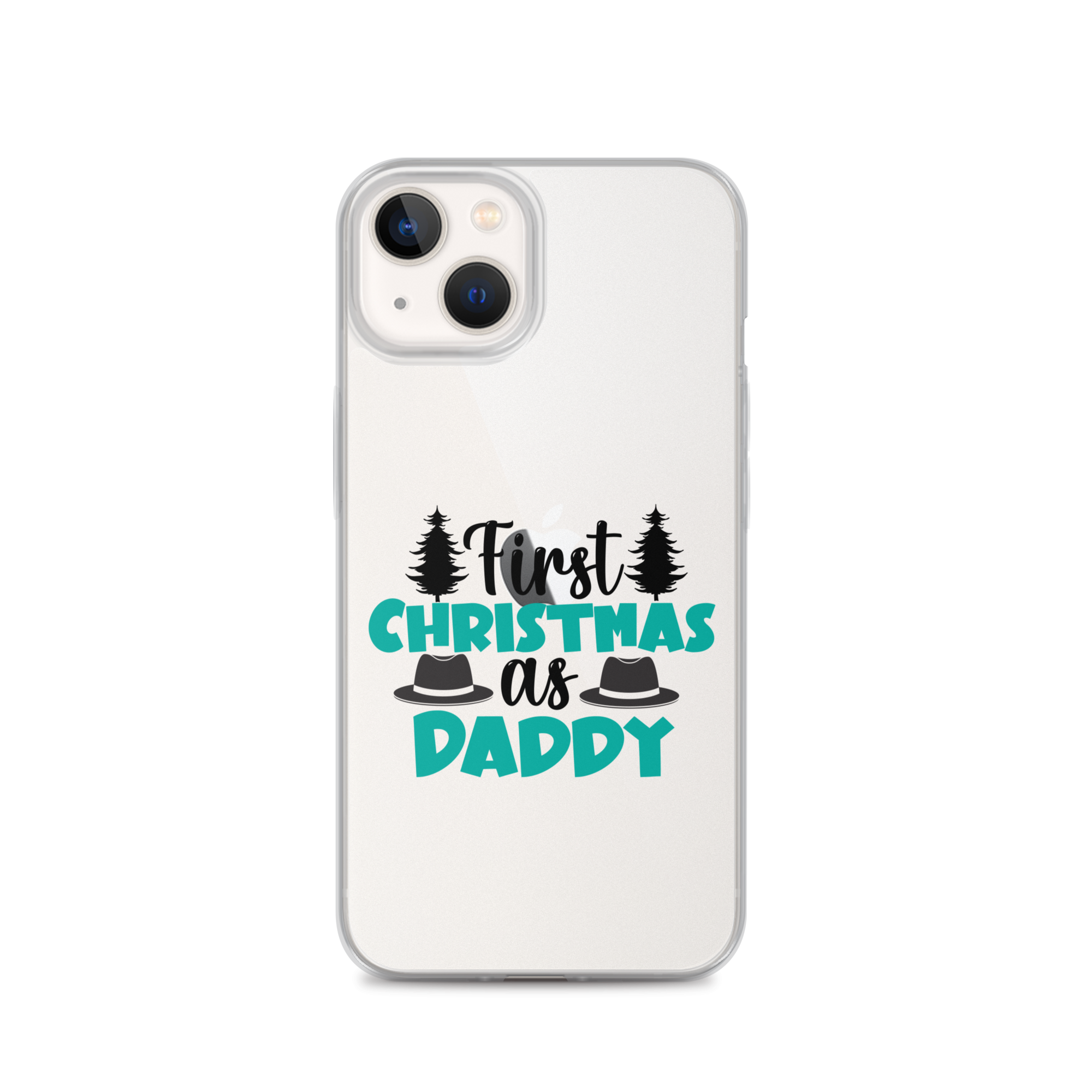 First Christmas As Daddy Clear Case for iPhone®