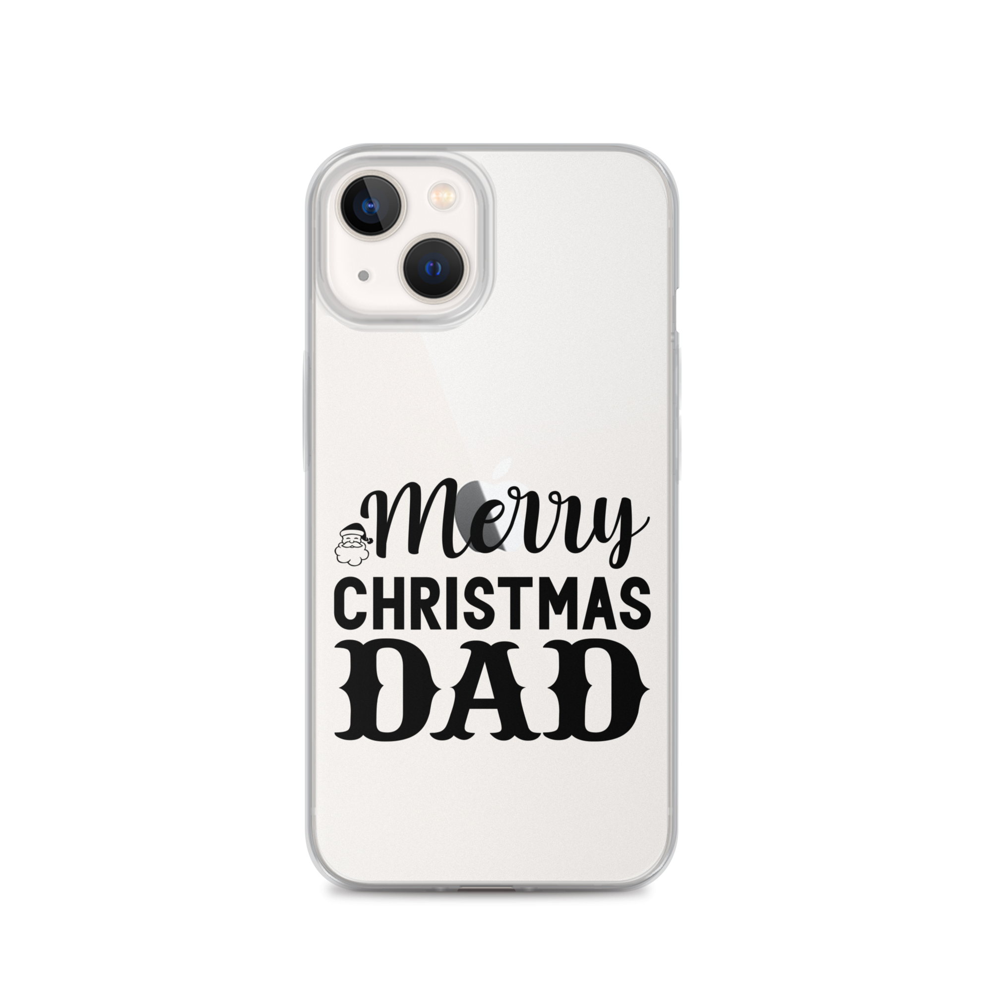 Merry Christmas Dad Clear Case for iPhone®