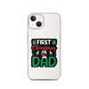 First Christmas As Dad Clear Case for iPhone®