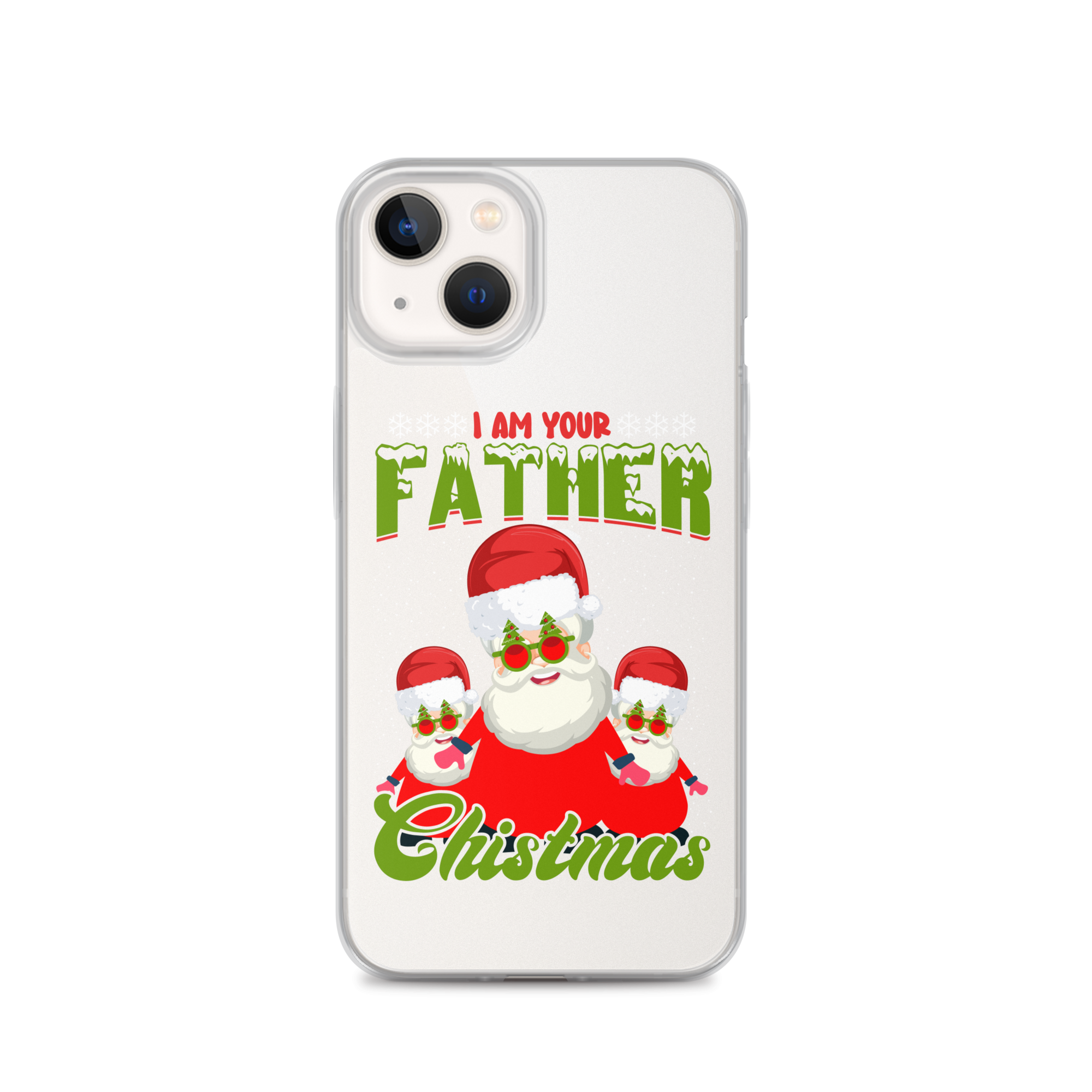 I Am Your Father Christmas Clear Case for iPhone®