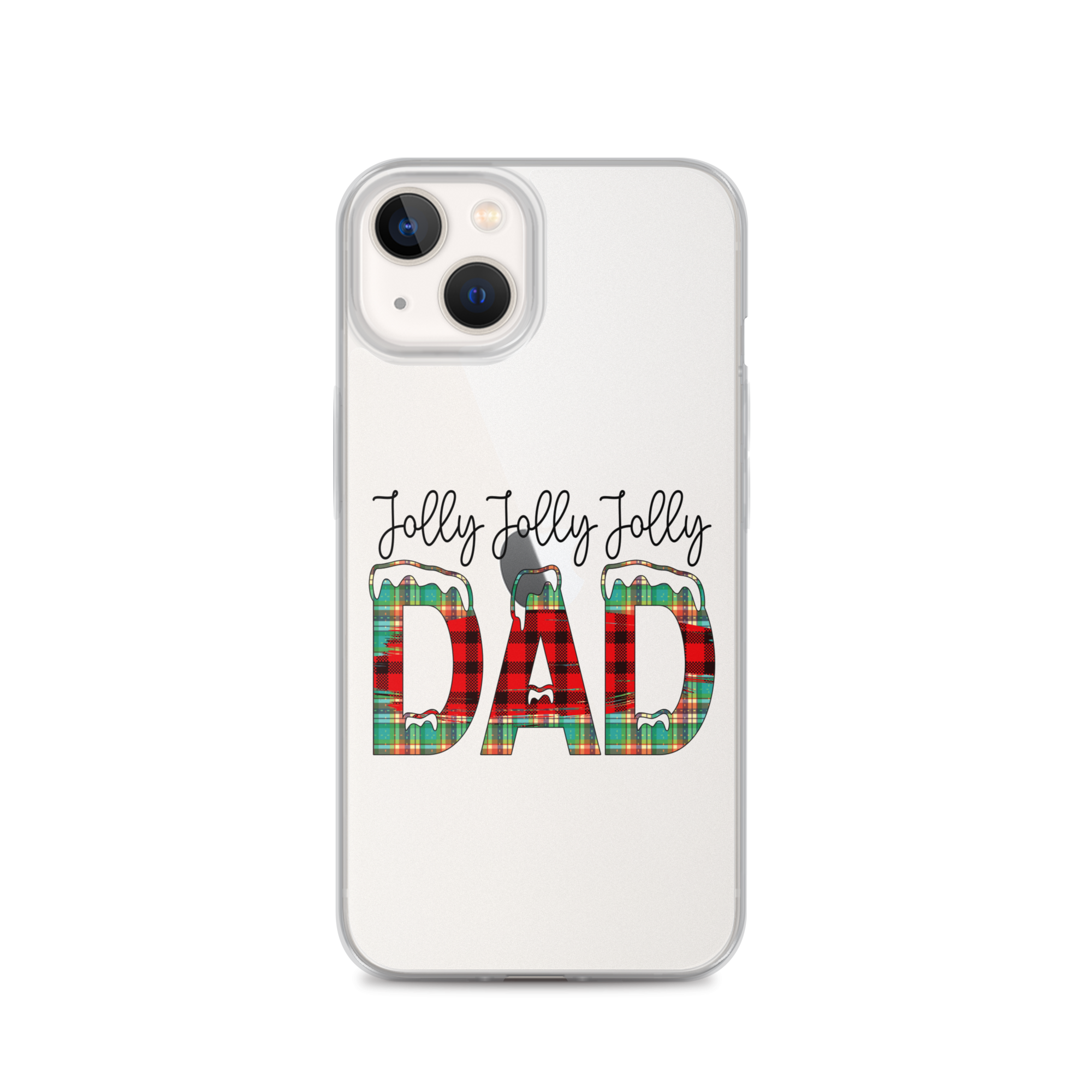 Jolly Jolly Jolly Dad Clear Case for iPhone®