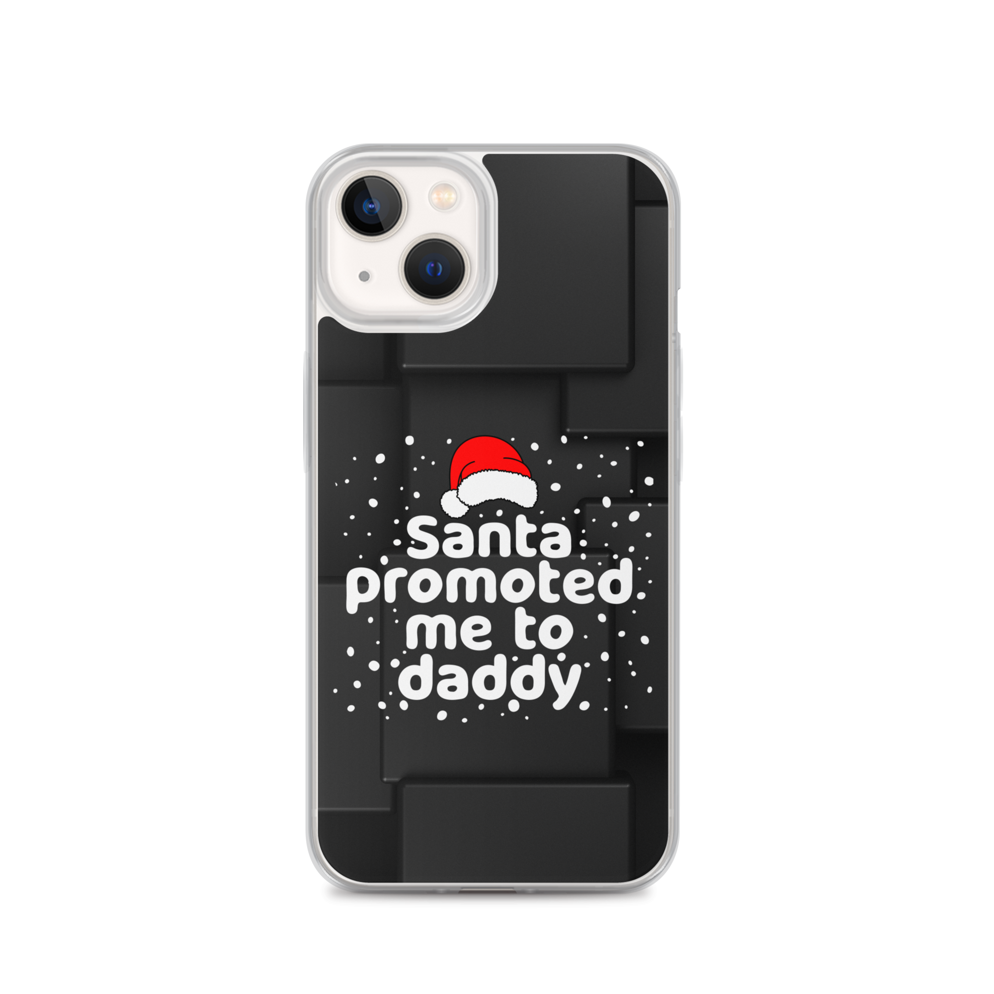 Santa Promoted Me To Dad Clear Case for iPhone®